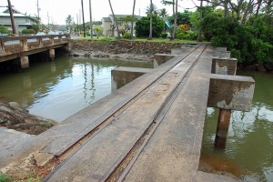 カパアに残る線路