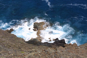 岬の断崖