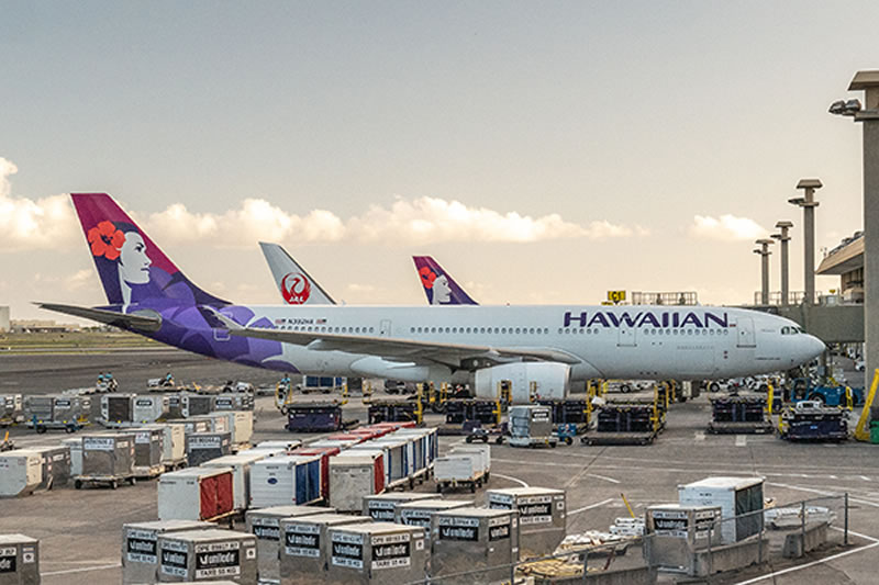 ホノルル空港の歴史 | パシフィックリゾートのホロホロ ハワイ カワラ版